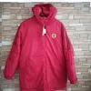 22-23 Accrington Stanley Mens's Down Winter Leisure Sport Jacket Long Sleeve Coate Auterwear Piffer Parkas Team Emblemsカスタマイズ