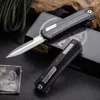 UT-Combat 184-10s Glykon Coltelli AUTO M390 Lama Manico in fibra di carbonio Tattico Caccia Campo Autodifesa Salvataggio Coltello da tasca Strumenti EDC