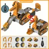 Tools Workshop Kids Engineering Vehicle Electric Drill Tool Toys Match Children Educational Assembled Sets For Boys Nut Building Gift 231109