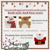 Puppets 3 Pcs Christmas Hand Puppet Plush Toys Performance Props Doll Elk Snowman Santa Claus Interactive Year Toys GIfts for Kids 231109