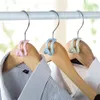 Hangers 5/15Pcs Creative Mini Antislip Clothes Hanger Home Easy Hook Closet Organizer Storage Rack Holder & Living