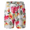 Herr shorts mode casual byx bred tryckt strandbyxa byxor lossa bundtavla 230410