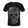 New Plein T-shirt Designer Shirt Luxury Mark Skulls Short à manches à manches Philipe Plein Tops Bel