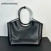 Women's Autumn/Winter 2023 hobo Tote Underarm Bag Plain cowhide women's fashion bag