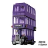 Diecast Model 2023 Magical Double deck Bus Building Block Knights Book Brick Toys for Kids Children Christmas Gift 231109