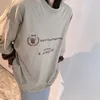 مصمم نسائي T Shirt Tracksuit نسخ صحيح للحبوب العائلية الحصرية مكونة من الرغوة الرغوية المزيفة بقطعة قميصين طويل الأكمام