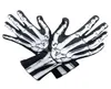 SzBlaZe Brand New Halloween Masquerade Skeleton gloves Ghost Bone Reaper Print Cosplay Full Finger Gloves Skull Opera Gloves T22087699573