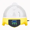 Livraison gratuite tout nouveau 1 pièces maison 7 capacité d'oeufs poulet canard oiseau incubateur 110V Mini incubateurs numériques Fqxpm