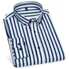 Camisas de vestir para hombres Raya para hombres Ropa Camisa Masculina Blusas Ropa Camisas De Hombre Chemise Homme Moda Blusas de manga larga Roupas