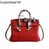 Designers Bags Handbags Version Large Capacity Leather Womens 2024 New Lizhi Pattern Bride Handbag Ahyp CBQB