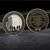 Arts and Crafts Foreign trade military commemorative medallion three-dimensional relief commemorative coin gold plated silver plated metal