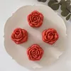 Pişirme kalıpları 4pcs/set mooncake kalıp sevgililer günü gül şekli el-basınç ayı kek kalıbı diy dekorasyon araçları mutfak