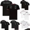 F1 T-shirt forma 1 kombinezon wyścigowy krótkoczepowy letnia koszulka lapowa zwykłe koszule sportowe kobiety męskie logo samochodu upuszczenie dostawy dhcev