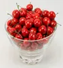 Red Festive Party Supplies Artificial Fruits Simulation Cherry Cherries Fake Fruit and Vegetables Home Decoration Shoot Props8877260