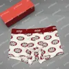 Mode Hommes Designer Slip Sexy Respirant Sous-Vêtements Mâle Lettre Imprimé Pur Coton Doux Boxers