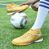 Lixing Men Ankle Dress Boots 440 Children Leath Soccer Training Sneakers Outdoor Football Cleats Shoes Big SZ 31-45 231109 590