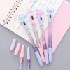Creative Cartoon Luminous Gel Pen Cute Kawaii Kugelschreiber Student Briefpapier 0,38 mm Schreibwerkzeuge Schulbedarf
