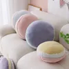 Pillow Throw Matching Round PP Cotton Filling Comfy Touch Decoration Cute Seat Sofa Bedroom Plush Home