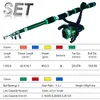 Fishing Accessories Spinning Fishing Rod and Reel Combo1.8M Telescopic Rod with 5.2 1 3BB Reel Max Drag 5kg Full Fishing Kit Fishing Set 231109