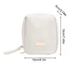 Förvaringslådor Portable Make Up Bag Waterproof Pu Cosmetic med Zip Travel toalettartikel Stor kapacitet