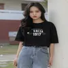 Womens Designer t shirt survêtement High Edition Family Spring/Summer 1917 - 3D Classic Letter Print Sleeve T-Shirt