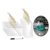 Porte-clés 20pcs étiquette acrylique vierge forage réutilisable étiquettes de panier suspendues pour meubles de bricolage bacs de rangement d'ornement de Noël
