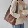 Evening Bags BXX High Capacity PU Leather Bags For Women Spring Trend Branded Ladies Shoulder Travel Handbags And Purses HO969 230410