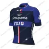 Jersey rowerowe setki rowerowe koszulki set France Pro Team Cycling Unani Men Rower koszulki rowerowe Suit BICYKL SPROTSS MAILLOT CYCLISME 231109