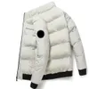 ew col montant veste rembourrée en coton pour hommes hiver épaississement chaud vêtements rembourrés de coton marque de mode veste courte en coton rembourrée pour hommes