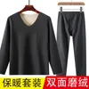 Men's Thermal Underwear Winter Sets For Men Thermo Long Johns Male Thick Velvet Clothing Women Couple Home Set