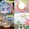 Decorazione per feste Matrimonio Arco Sfondo Stand Compleanno Arche Ballon Hoop Cornice per decorazioni per baby shower