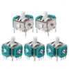 Contrôleurs de jeu ESTD 5PCS / PACK 3D Joysticks analogiques Module Réparation Accessoire de rechange pour NGC Green