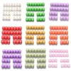 Jouets de dentition 12mm 26 pièces perles de lettre en silicone 15 couleurs perle à mâcher Alphabet coloré pour chaîne de clip de sucette ne pas choisir 231109