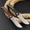 Offerta speciale Coltello pieghevole Flipper di fascia alta 14C28N Lama satinata G10 / Maniglia in micarta Escursione di campeggio esterna Cuscinetto a sfere Coltelli a cartella aperti veloci