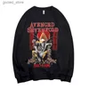 Sweats à capuche pour hommes Sweatshirts Avenged Sevenfold Sweatshirts Pulls Hommes / femmes Hip Hop Rock Band Sweats à capuche Harajuku Streetwear Tops à capuche Q231110