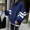 Erkek Ceketler Koreli Patchwork Varsity Ceket Erkek Kadın Japon Harajuku Renk Bloğu Windingreaker Katlar Bahar İnce Vintage Kargo
