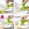 Nieuwe knoflookdrukkorrelende roestvrijstalen slicer plakkerij squeeze cutter shredder peeler set kookgereedschappen keukenaccessoires