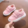 Tênis tênis sapatos de bebê sapatos brancos de couro infantil para garotas crianças tênis sapatos esportivos de meninos de tênis