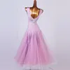 Scene Wear Adult Ballroom Competition Dance Dresses Lady's Purple High Quality Kirt Tango Waltz Dancing Dress Women