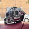 Casques de cyclisme Hommes Moto Casque Femmes Full Face Chaud Hiver Moto Moto Scooter Moto 231109