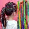 Accessoires pour cheveux, tresses colorées, corde, 32 à 16 pièces, tresse pour fille, 90cm, pour votre bricolage tressé