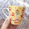 Kupalar seramik fincan kahve kupa karikatür