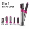 DS Top Quality 8 Heads Multi-Function Hair Curler Torktor Curling Iron Presentlåda för grova normala hårstrån Curling Irons