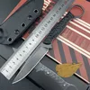 US TOOR Anaconda Knife 8Cr13Mov Stonewashed Fixed Blade knives Tactical Straight knife G10 Handle Sharp Outdoor Hunting EDC Tool With Kydex Sheath 535 3300 15080