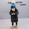 Giubbotti 1 2 3 4 5 6 7 anni Baby Kids Parka Piumino invernale caldo per ragazze Cappotto lungo Capispalla per bambini con cappuccio Vestiti per bambina 231109