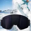 نظارات التزلج على دراجة نارية مضادة للضباب على نظارات الجليد على الجليد حزام مسدود للرجال حماية النساء 231109