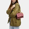 Серия Klare Luxury Женская сумка для плеча модных мессенджеров сумки для складывания с плита для складывания.
