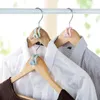 Hangers 5/15Pcs Creative Mini Antislip Clothes Hanger Home Easy Hook Closet Organizer Storage Rack Holder & Living