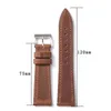 Assista Bandas Vintage Watch Strap Quick Release 18mm 19mm 20mm 21mm 22mm Cowhide Watchband Smart Watch Strap Acessórios PulseiraZ106 231110