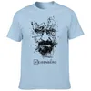 Camisetas masculinas Europeias e americanas Criative Breaking Bad Bad Heisenberg Série de TV TV Printing Street Fashion Top 230410